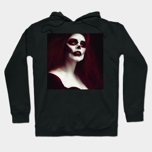 Lady Vampire Halloween Hoodie